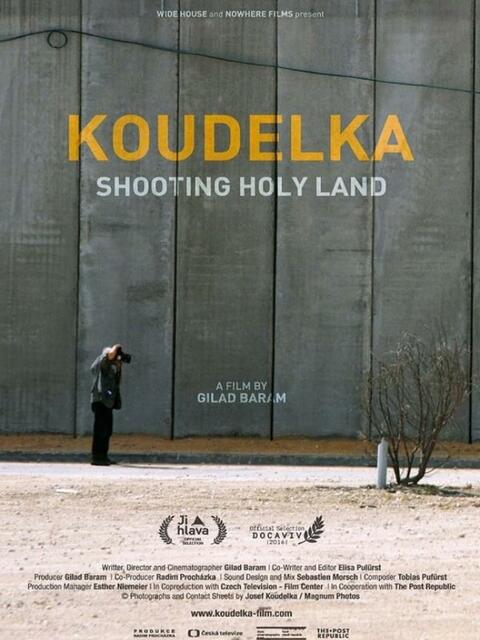 Koudelka shooting Holy Land